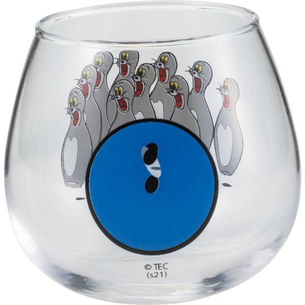 Tom and Jerry Tom Yura Yura Glass Bowling Cup