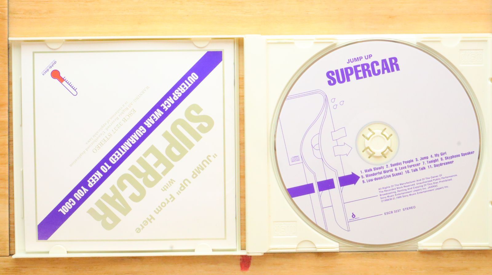 国内盤CD☆スーパーカー/Supercar□ JUMP UP 【ESCB3237/4988010323721