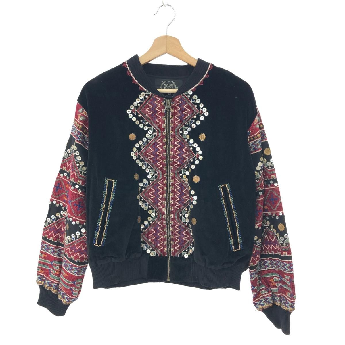 NATURAL VINTAGE GOA 刺繍ジャケット NATURAL VINTAGE GOA 刺繍ジャケット