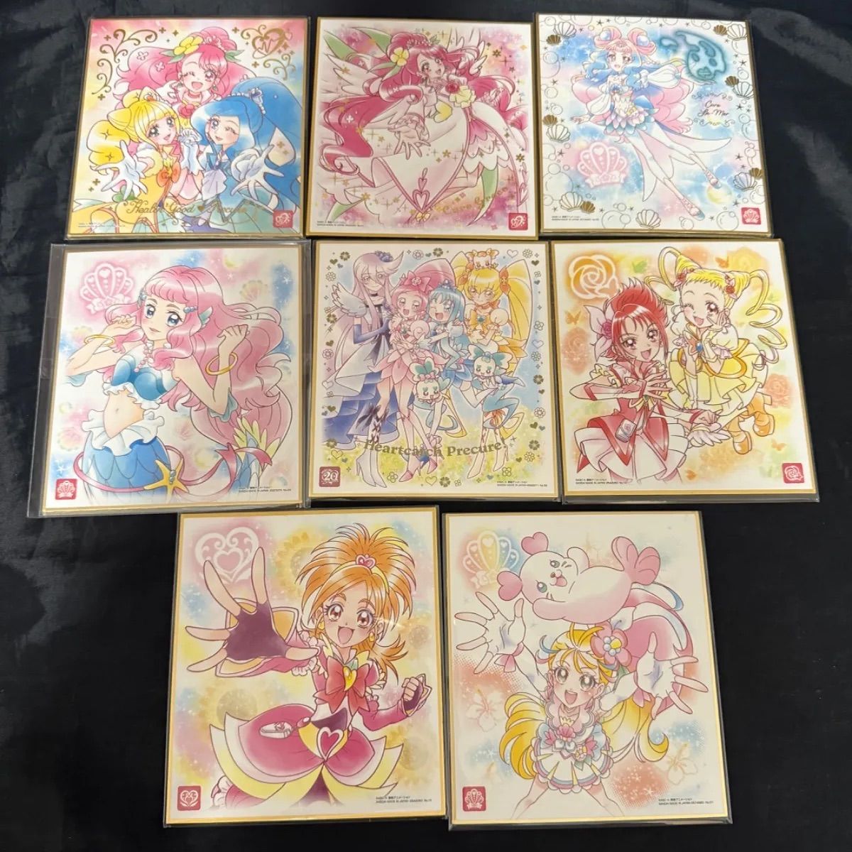 プリキュア ART色紙 約40点まとめ売り