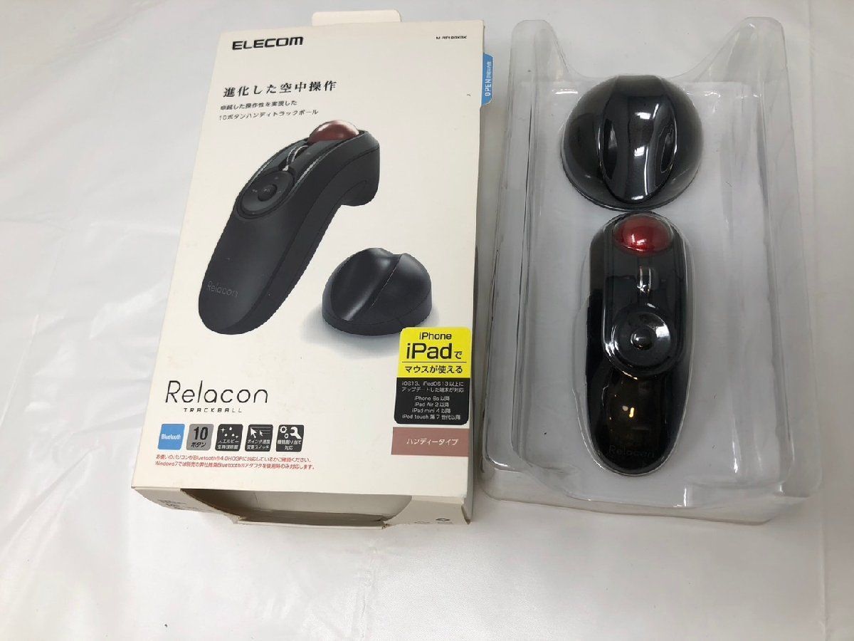 エレコム マウス Bluetooth (iOS対応) トラックボール Sサイズ エレコム マウス Bluetooth 節約 (iOS対応) トラックボール Sサイズ