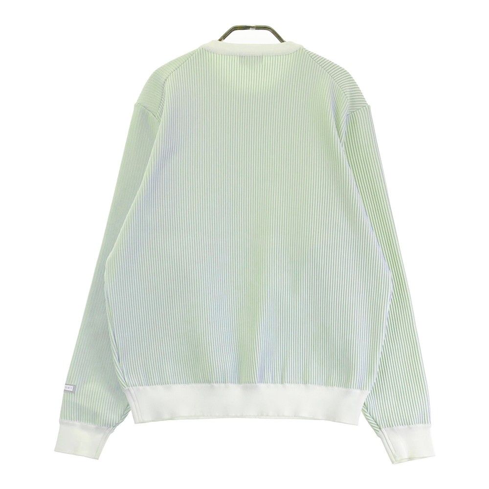 サイズ：42 LANVIN SPORT ランバン スポール  ニットセーター グラフィックロゴ イエロー系 [240101413625] ゴルフウェア メンズ ストスト サイズ：42 LANVIN SPORT ランバン スポール ニットセーター