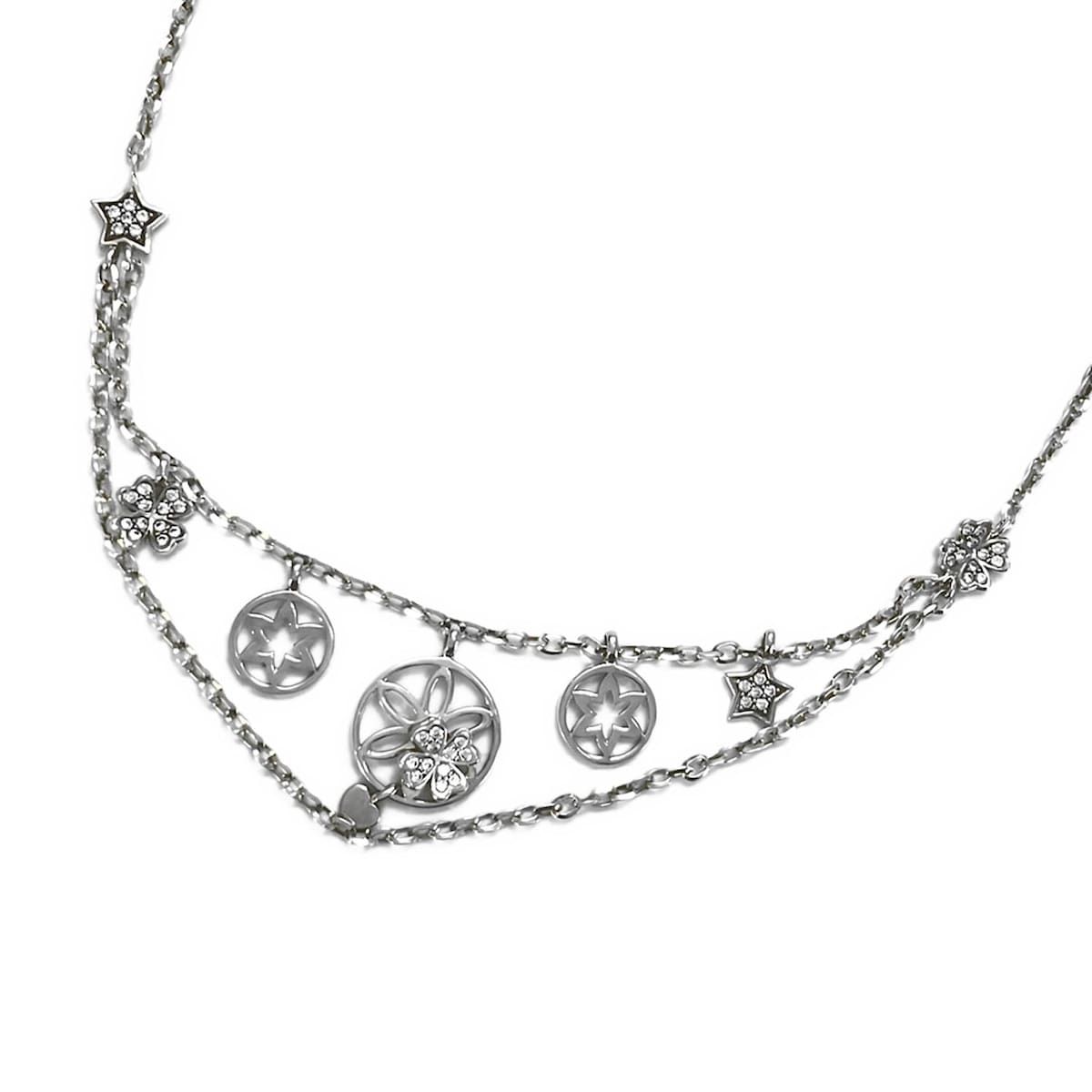 FolliFollie(フォリフォリ) ネックレス美品 - シルバー スター