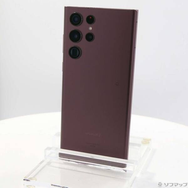 国内版 galaxy s22 ultra simフリー256GB バーガンディ② Galaxy S S22 Ultra 本体 256GB SIMフリー SM-S908N バー