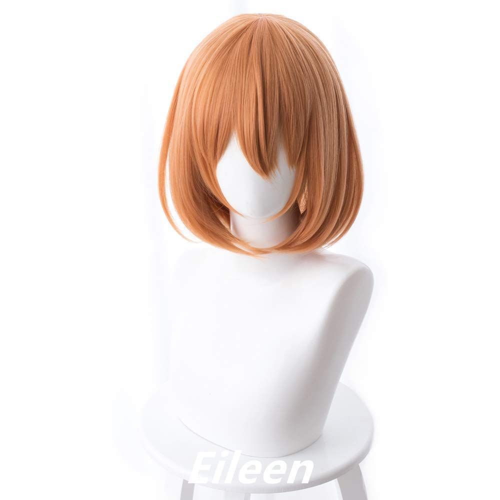【新着商品】Eileen 五等分の花嫁 コスプレ 中野 四葉 ウィッグ 耐熱ウィッグ アニメウィッグ 変装用ウィッグ 文化祭 【専用ネット付き】