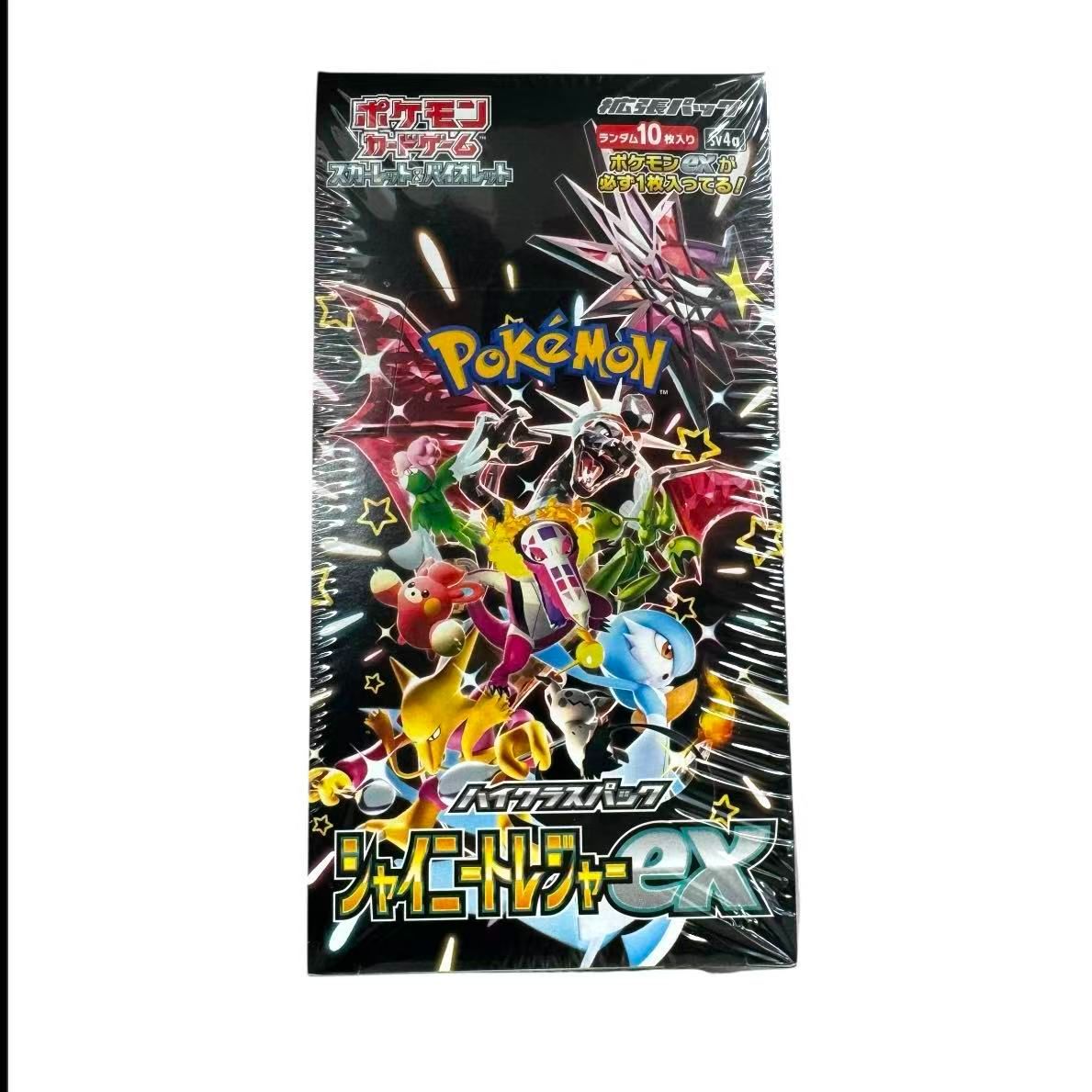 【新品未開封】シャイニートレジャーex BOX シュリンク付き [SV4a] シャイニートレジャーex BOX シュリンク付き [SV4a]