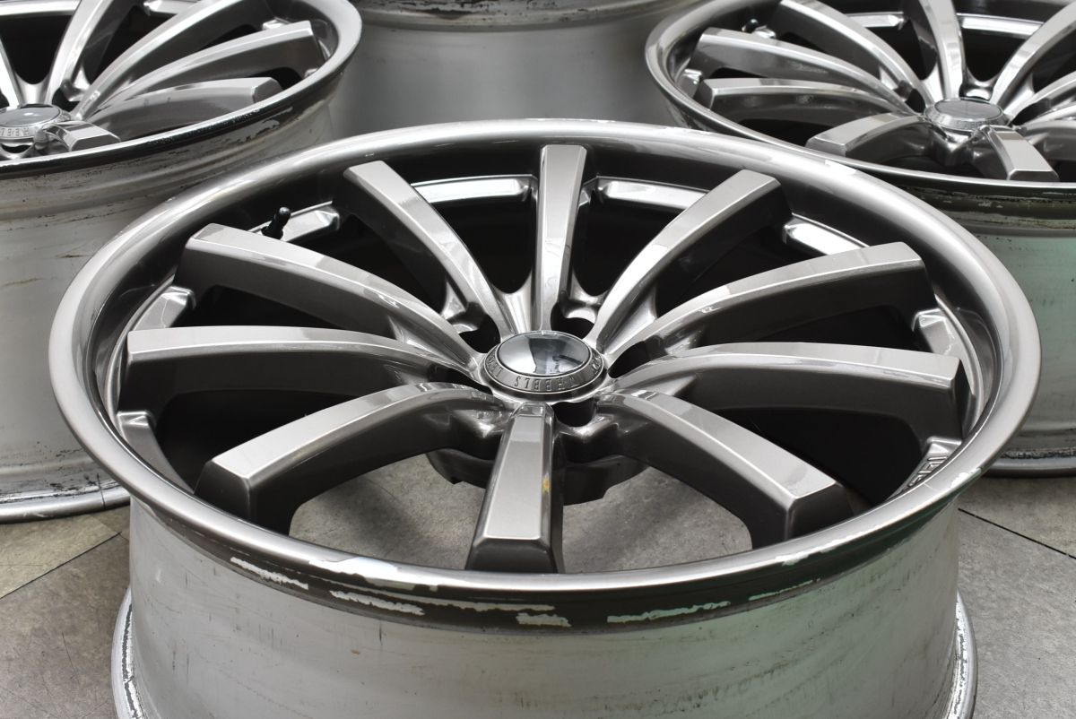 大口径 レグザーニ LEXANI CVX-55 22in 9J 10.5J 15 PCD115 4本 ダッジ チャージャー チャレンジャー クライスラー 300 カスタムサイズ