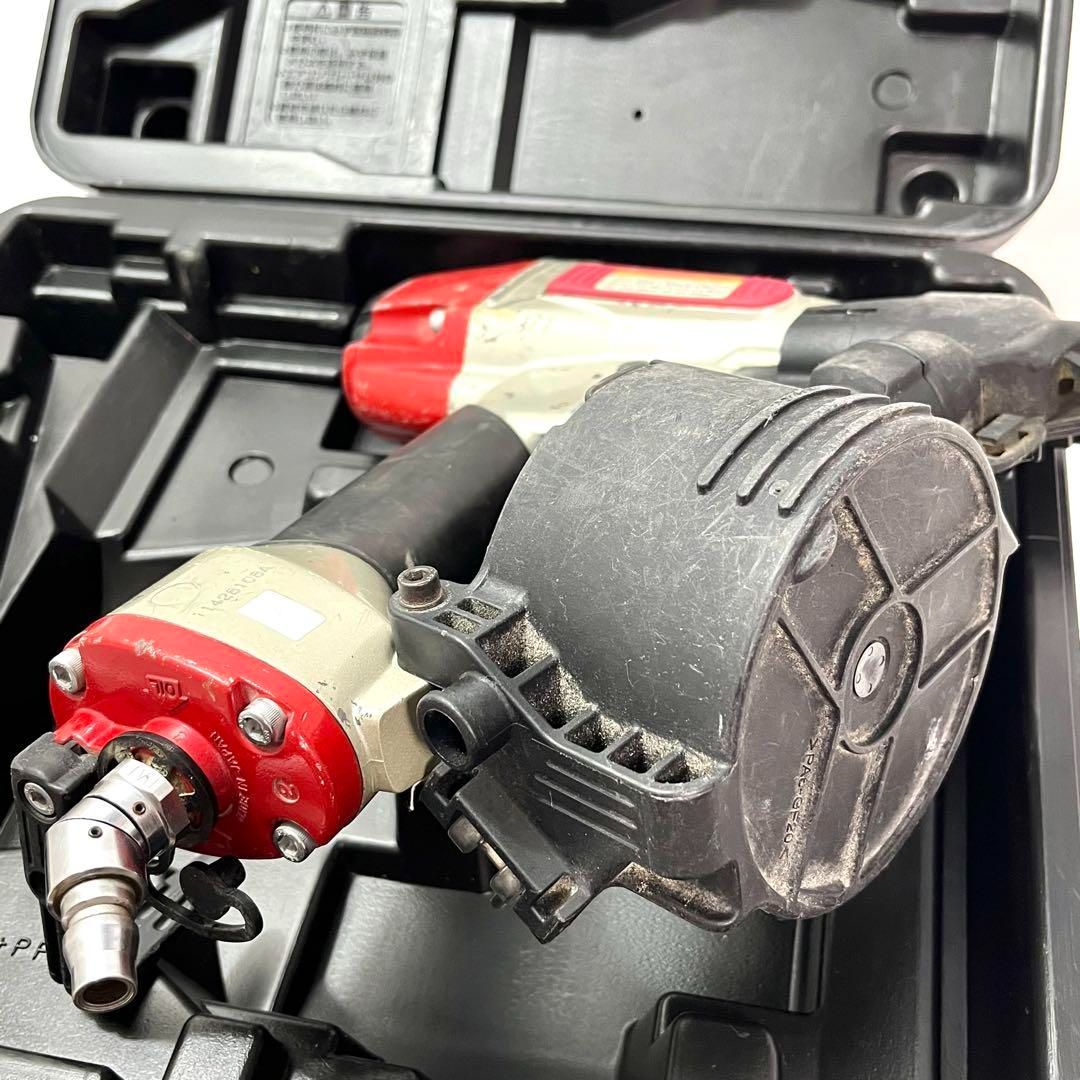  ky 0918 2 マックス MAX 常圧コイルネイラ CN 450 S FP 釘打ち機 ヘルメット 釘打機 エアーツール