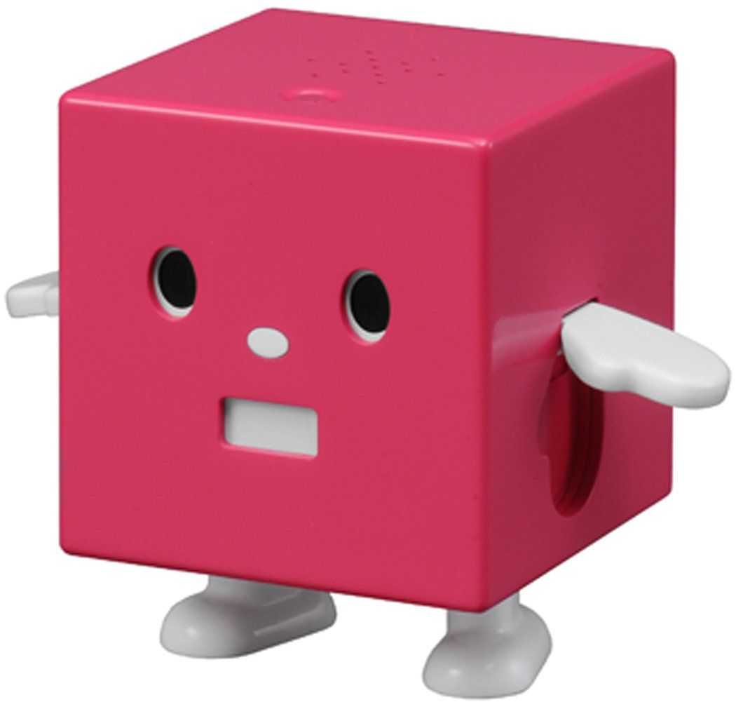 かくれんぼクロックちゃん ハッピー (ピンク) 