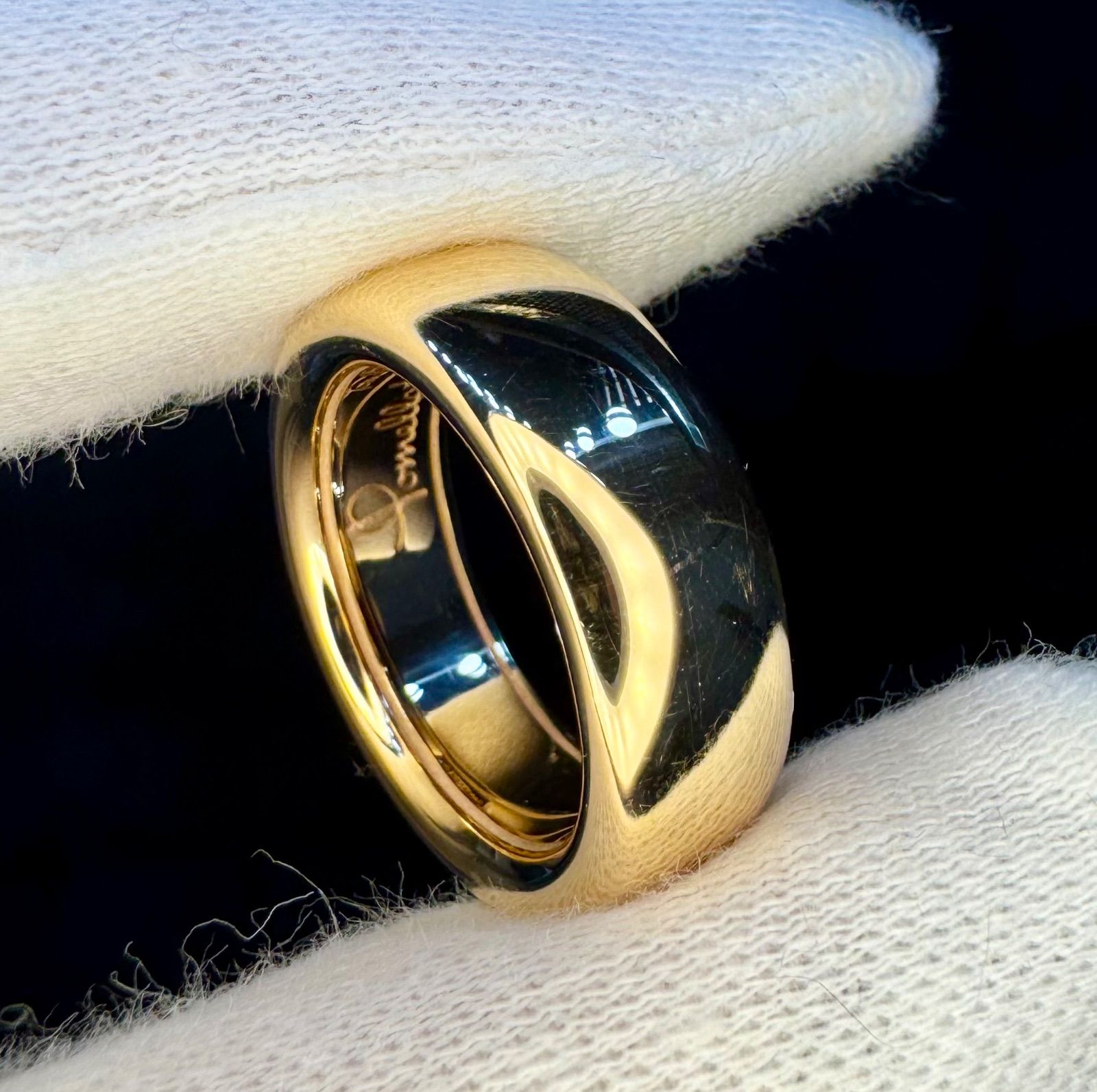 新品磨き仕上げ◇証明書付き◇ポメラート◇53*イコニカ*スリム*リング