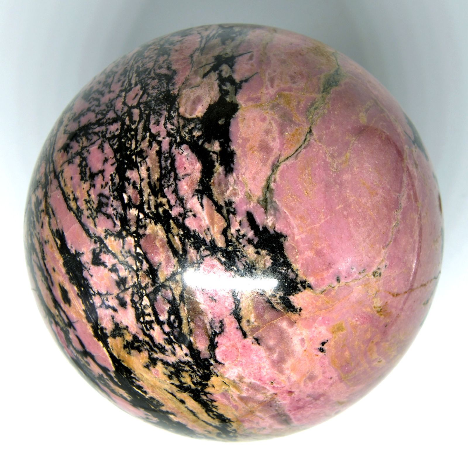 ロードナイト スフィア 丸玉 台座付き ロードナイト 100mm丸玉 台座付き ☆パワーストーン スフィア