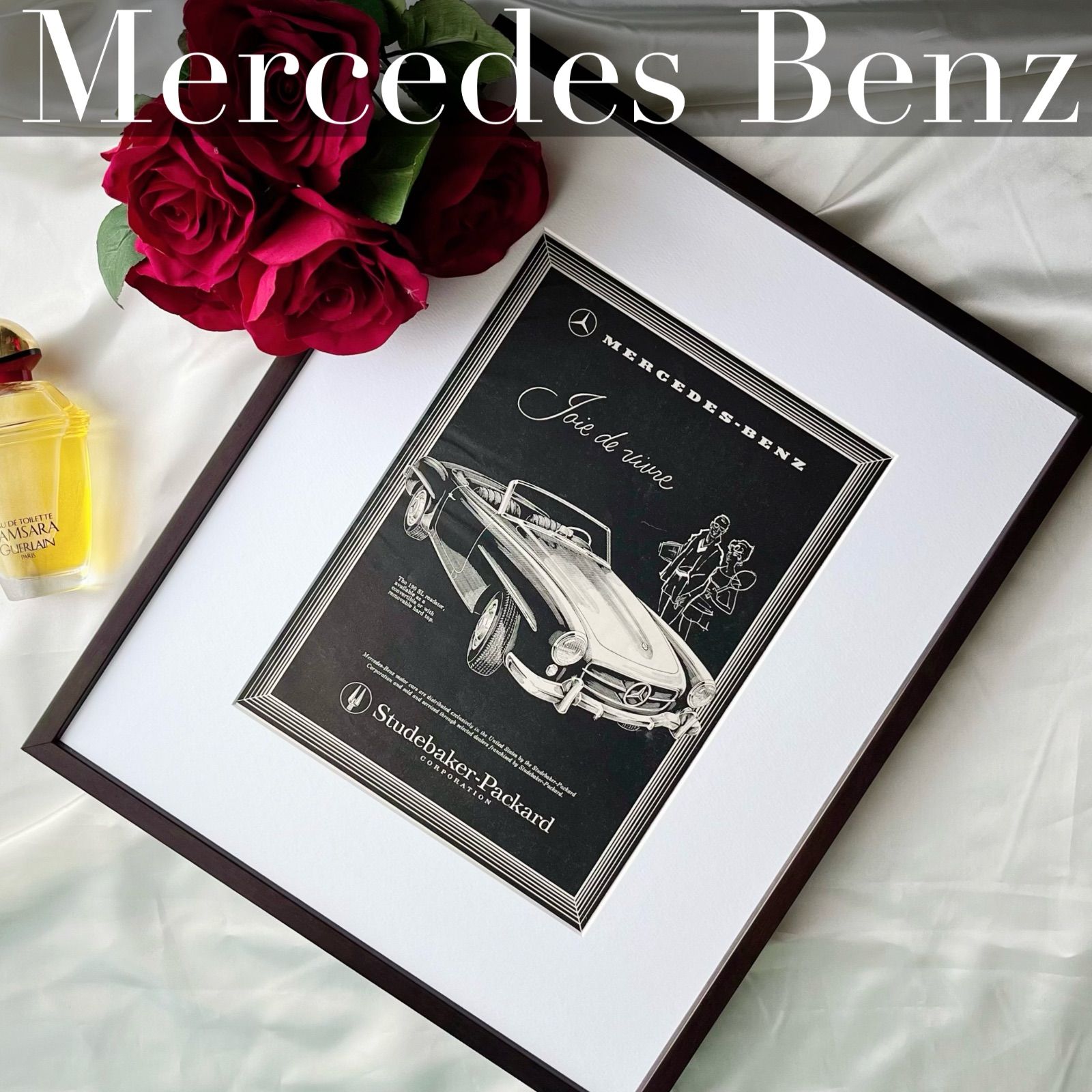 1962 広告＞ Mercedes Benz メルセデス ベンツ ポスター ヴィンテージ