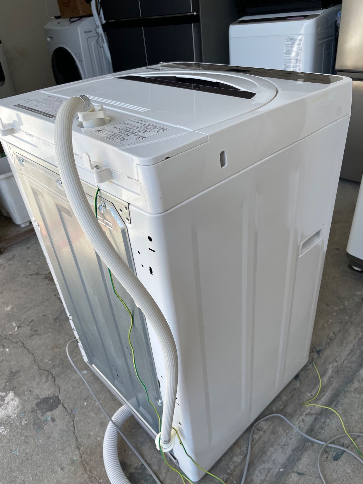 [引き取り限定]SHARP 2021年製 全自動電気洗濯機 7kg SHARP製 全自動電気洗濯機 2021年製 - メルカリ