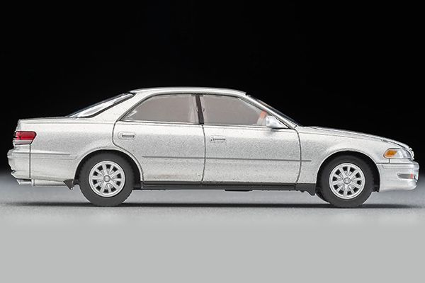 トヨタ マークII 2.0グランデ（銀）98年式 LV-N311b【トミーテック社1/64ミニカー】【トミカの時】