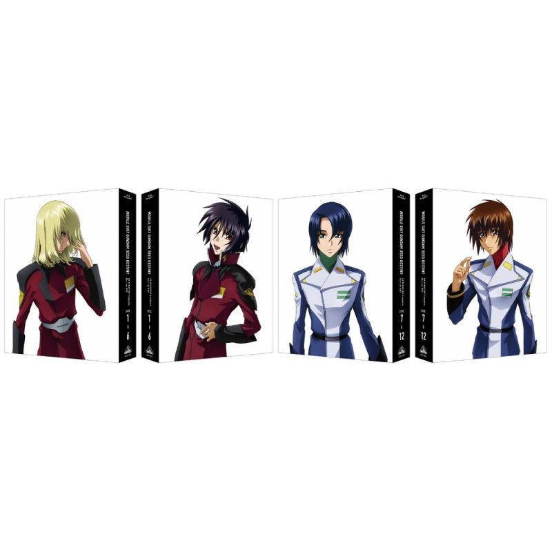 ガンダムSEED・SEED DESTINY Blu-ray BOX 特典 色紙 新規特典も