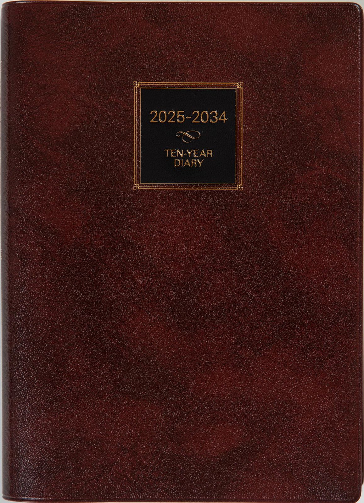 【特価商品】高橋 手帳 2025年 A5 10年卓上日誌 茶 No.68 (2025年 1月始まり)
