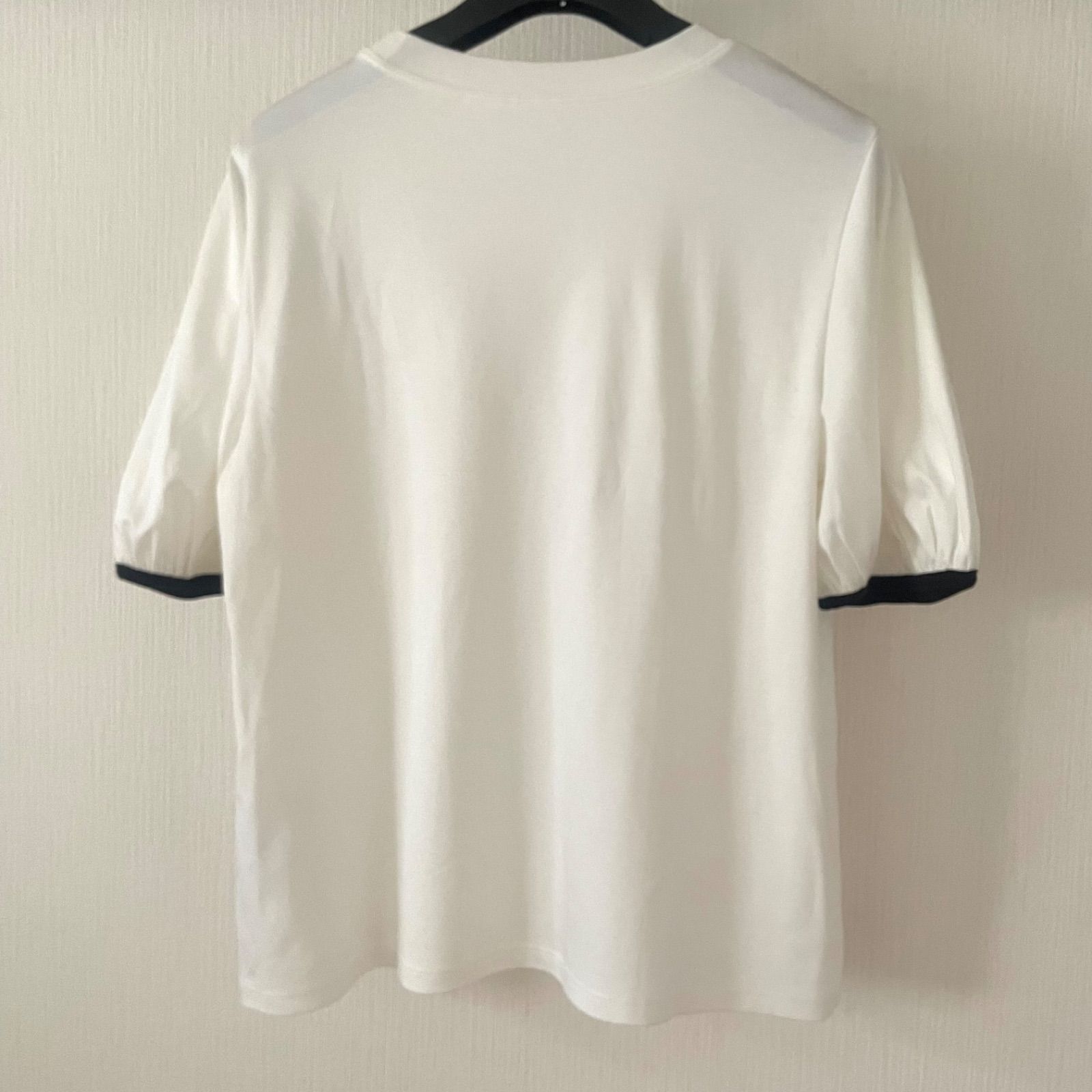 【美品】セルフォード　白　半袖　Tシャツ CELFORD - 新品タグ付 ロゴ刺繍Tシャツ 白 CELFORDの通販 by