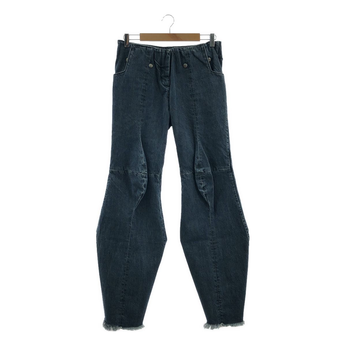 パンツ EJ SHEYANG BOOTCUT SOUAT DENIM TROUSERS EJ SHEYANG / イージェイ シェヤン | BOOTCUT SOUAT DENIM TROUSERS