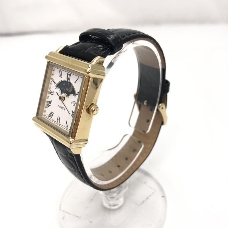 Noah x Timex Moon Phase Watch 腕時計 黒 箱あり タイメックス 91