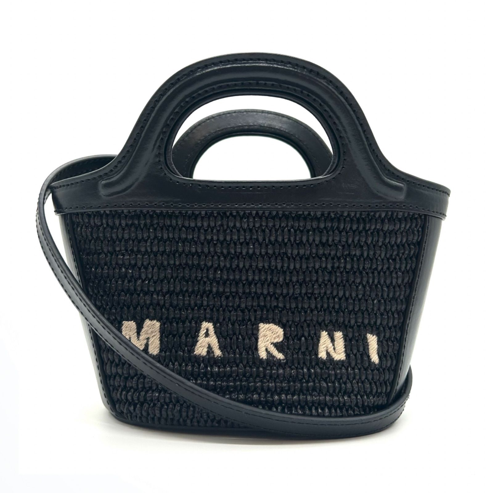 MARNI マルニ　トロピカリア　ラフィア　マイクロミニ MARNI マルニ かごバッグ TROPICALIA MICRO トロピカリア