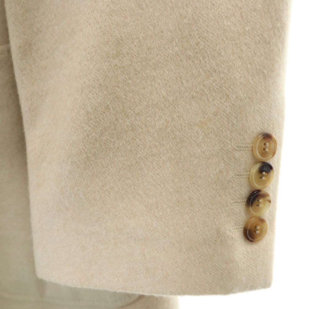 ランバンコレクション 日本製 ウールブレンド テーラードジャケット 50