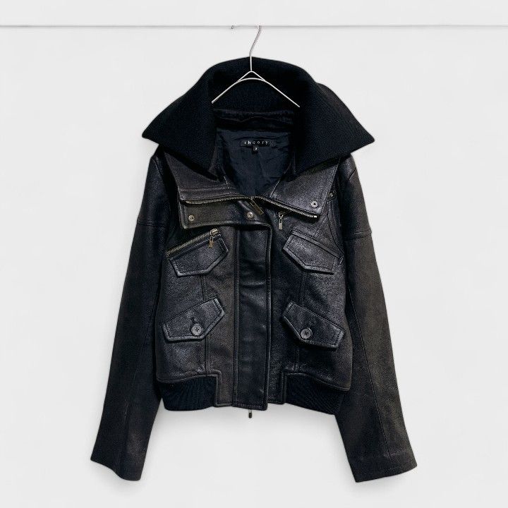 訳アリ】【theory】『セオリー』[レザージャケット] 皮ジャン