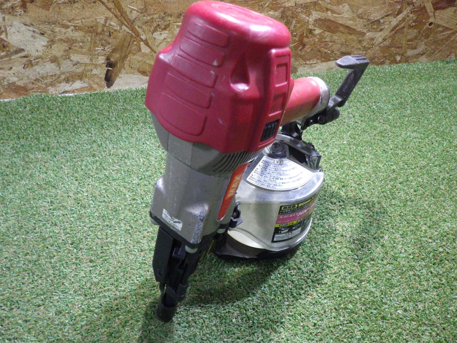 MAX マックス 90mm 高圧釘打機 スーパーネイラ HN-90N2 ケース付 エア工具 大工道具 動作 済 品 HRDEVELOPMENT_JP