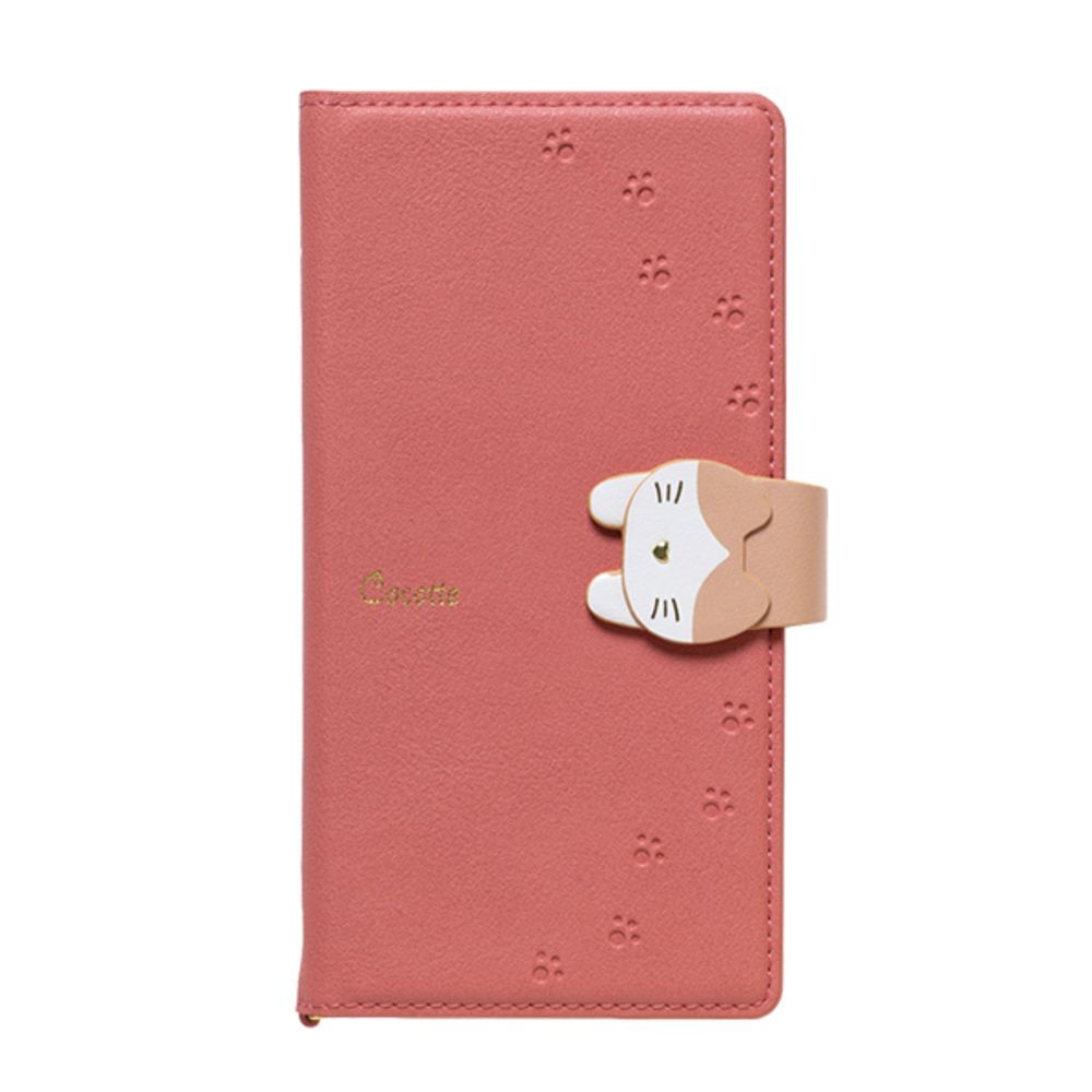 Cocotte/ピンク  Cocotte/Ｍinette スマートフォン マルチタイプ 手帳型ケース スマホケース手帳型 全機種対応 かわいい Cocotte Ｍinette ココット ミネット 手帳型 手帳型ケース ケース スマートフォ
