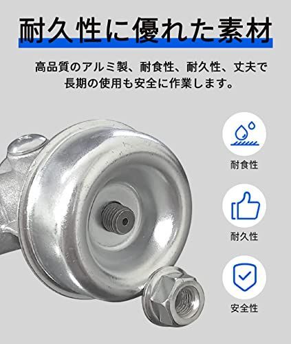 24mm 歯数9 GHDVOP 草刈機 ギヤケース 草刈り機部品 刈払機交換品