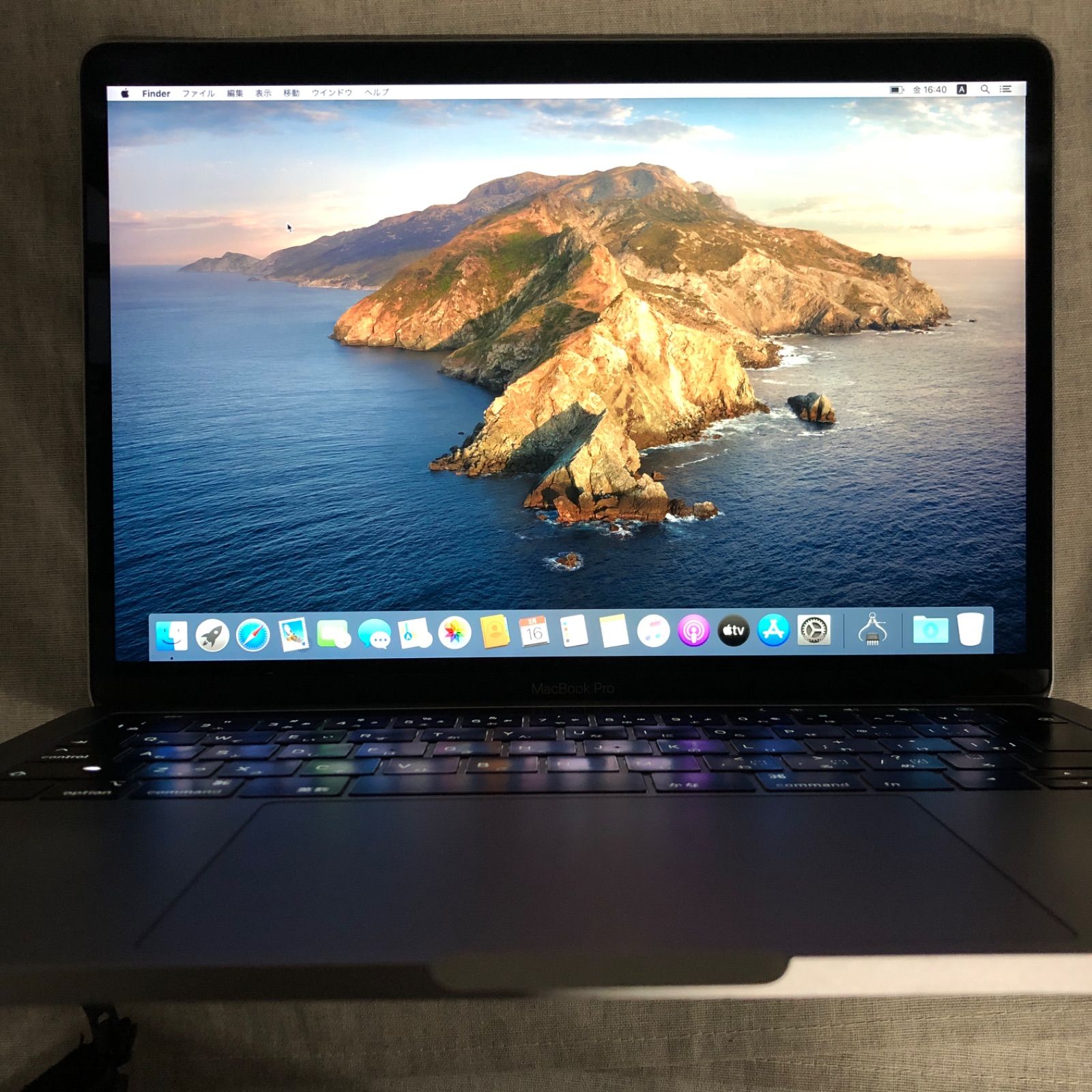 ◇ジャンク品・本体のみ◇Apple MacBook Pro (13インチ, 2019)【Touch