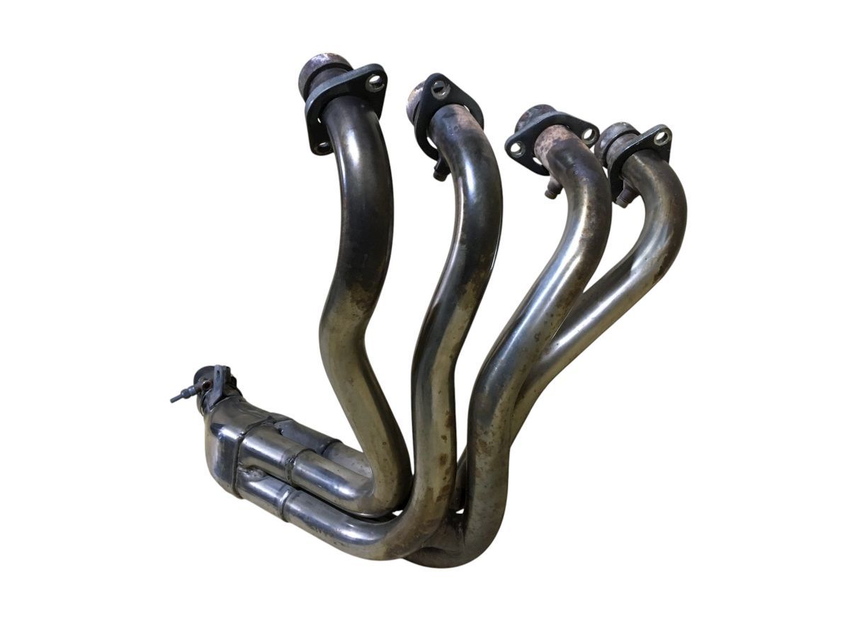 SUZUKI バンディッド400V 後期 GK7AA マフラー エキパイ 目立った凹み無さそう 組み換え 車検対応にも TOS-Z4387