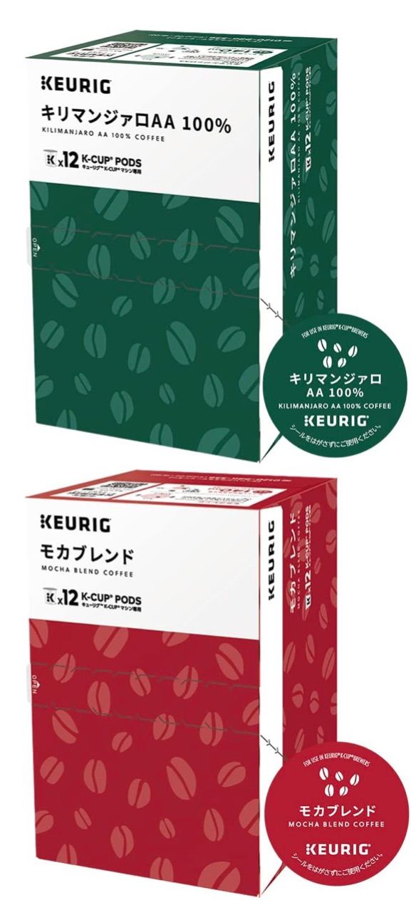 キューリグ K-CUP モカブレンド キリマンジャロ 24杯- メルカリ