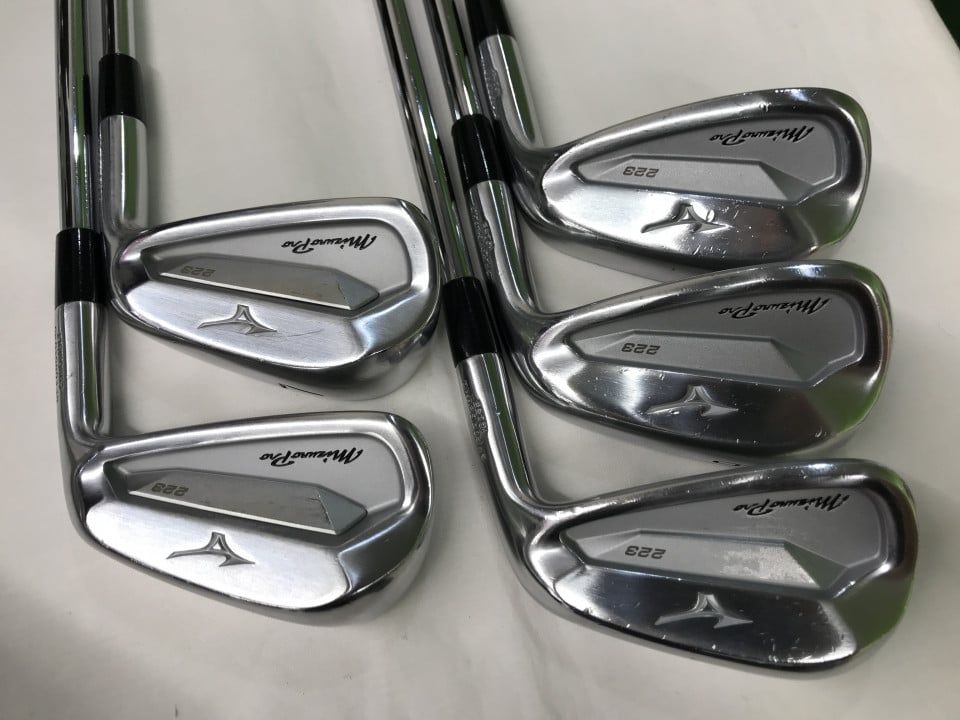 【即納】Mizuno Pro 223 | S200 | ﾀﾞｲﾅﾐｯｸゴールドHT | 中古 | アイアンセット | ミズノ