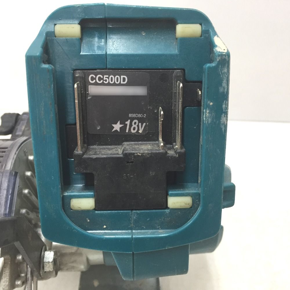 【中古】マキタ　充電式防じんカッタ18V　CC500D　本体のみ【ハンズクラフト熊本けやき通り店】【店頭取引限定】 山本金物-工具激安販売 職人市場 / マキタ 18V充電式125mm防じんカッタ