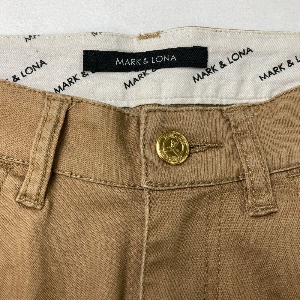 サイズ：S MARK&LONA マークアンドロナ ストレッチパンツ ブラウン系