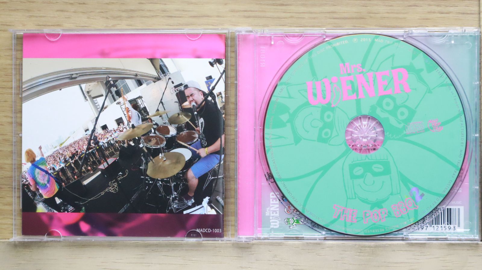 国内盤CD☆ミセス・ウインナー/Mrs. WiENER□ THE POP BBQ 2