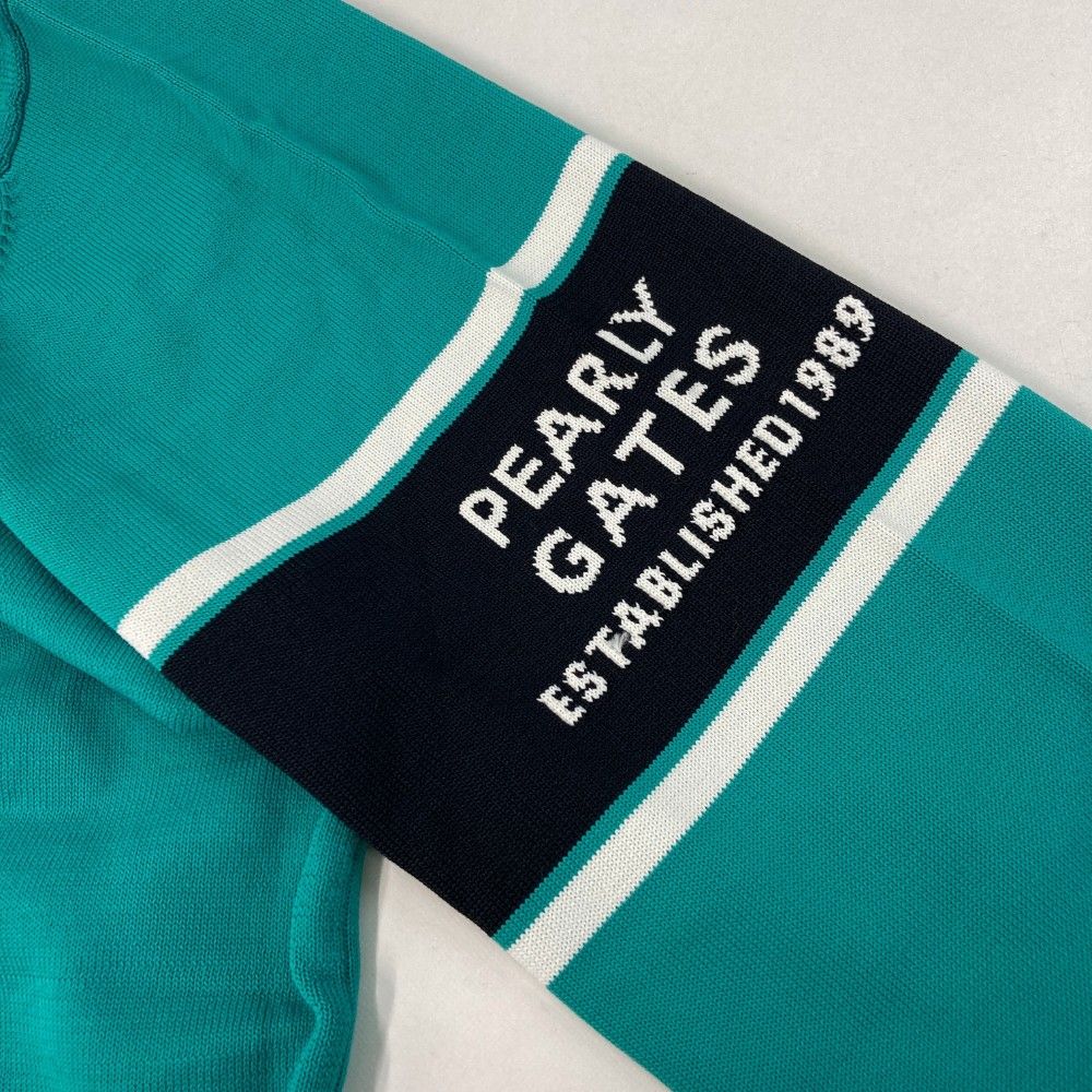 サイズ：6 PEARLY GATES パーリーゲイツ ニットセーター ブルー系