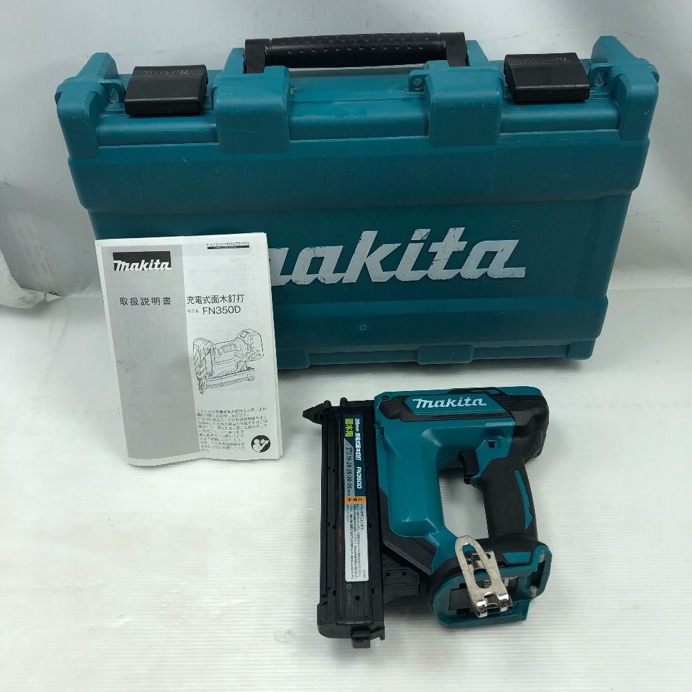 ◇◇MAKITA マキタ 工具 電動工具 充電式面木釘打 コードレス式 FN350D ブルー ◇◇MAKITA マキタ 工具 電動工具 充電式面木釘打 コードレス式 FN350D