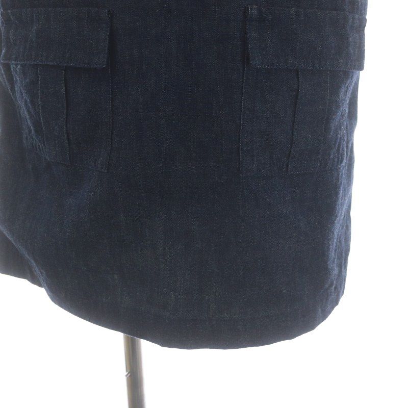 モンクレール MONCLER ABITO SENZA MANICHE デニムワンピース