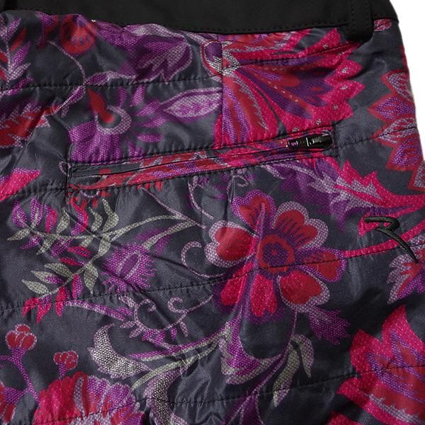 プリント柄 中わたパンツ