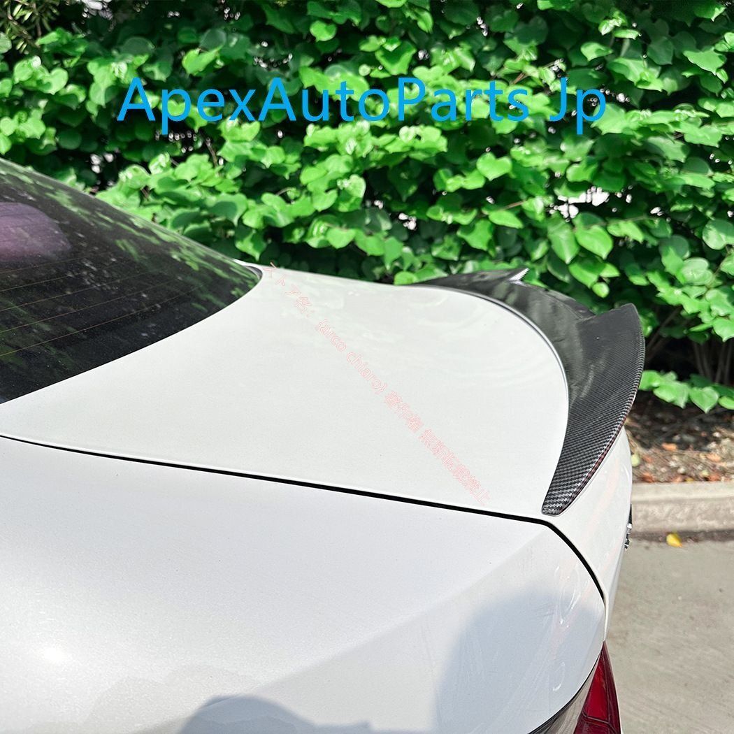 3シリーズ G20 2019年～320i 325i M4カーボン調 リアスポイラー リアウイング ウィングスポイラー 外装カスタムエアロパーツ