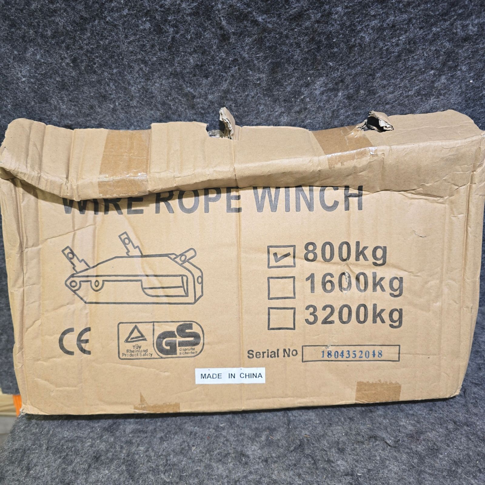 800kg