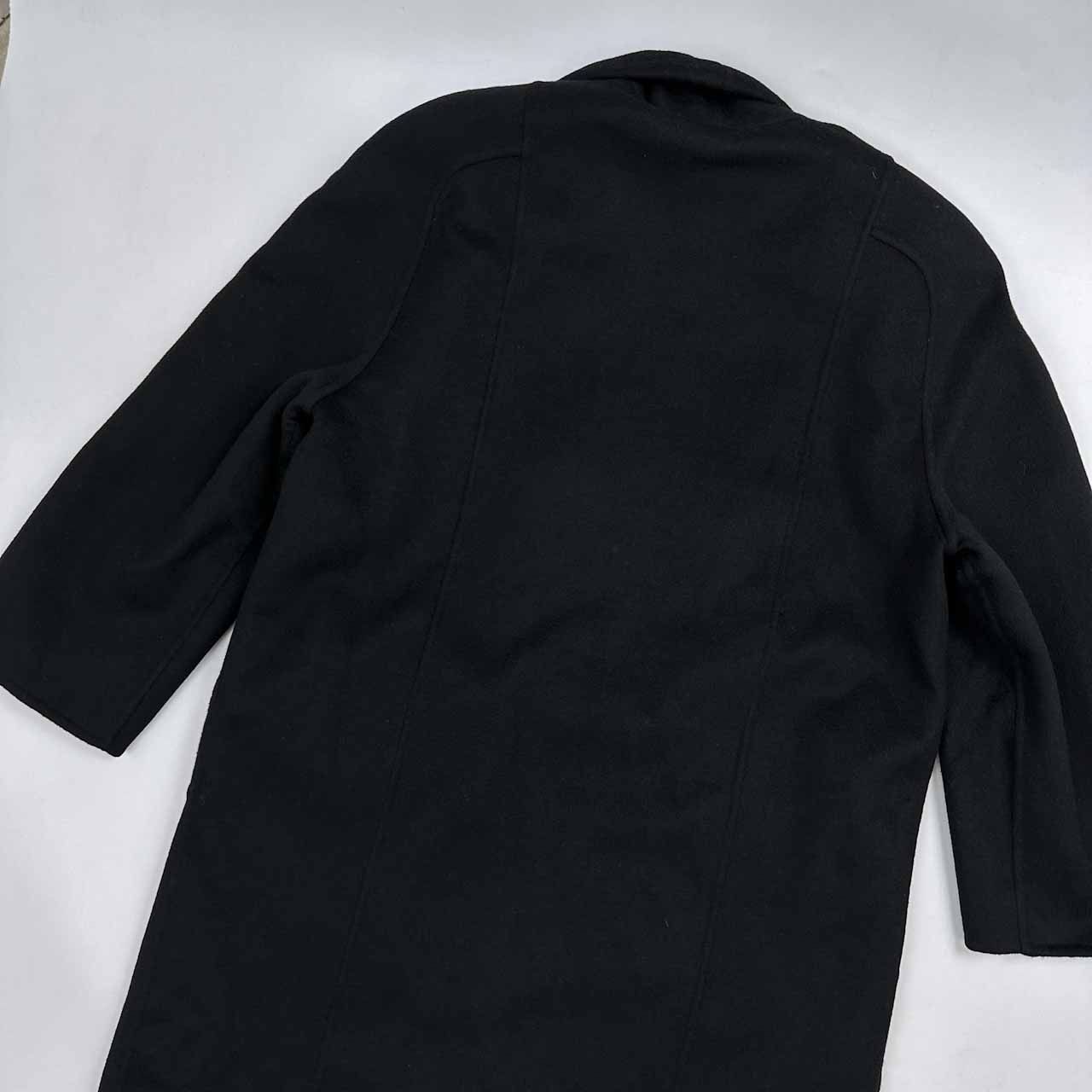イタリア製 GERARDI カシミヤ素材 レトロ リボン デザイン ダブル 