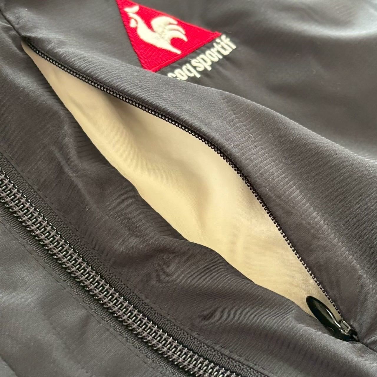 le coq Sportif ルコックゴルフ リバーシブルダウンベスト 黒 ゴルフ 
