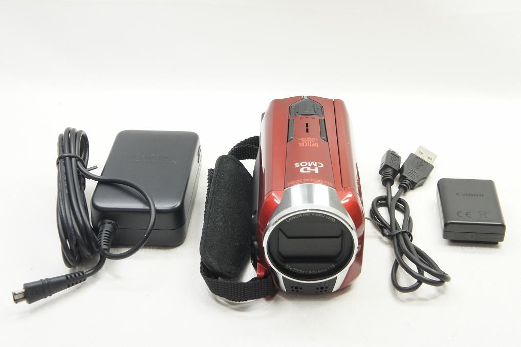 Canon キヤノン iVIS HF R31 デジタルビデオカメラ レッド 250811b