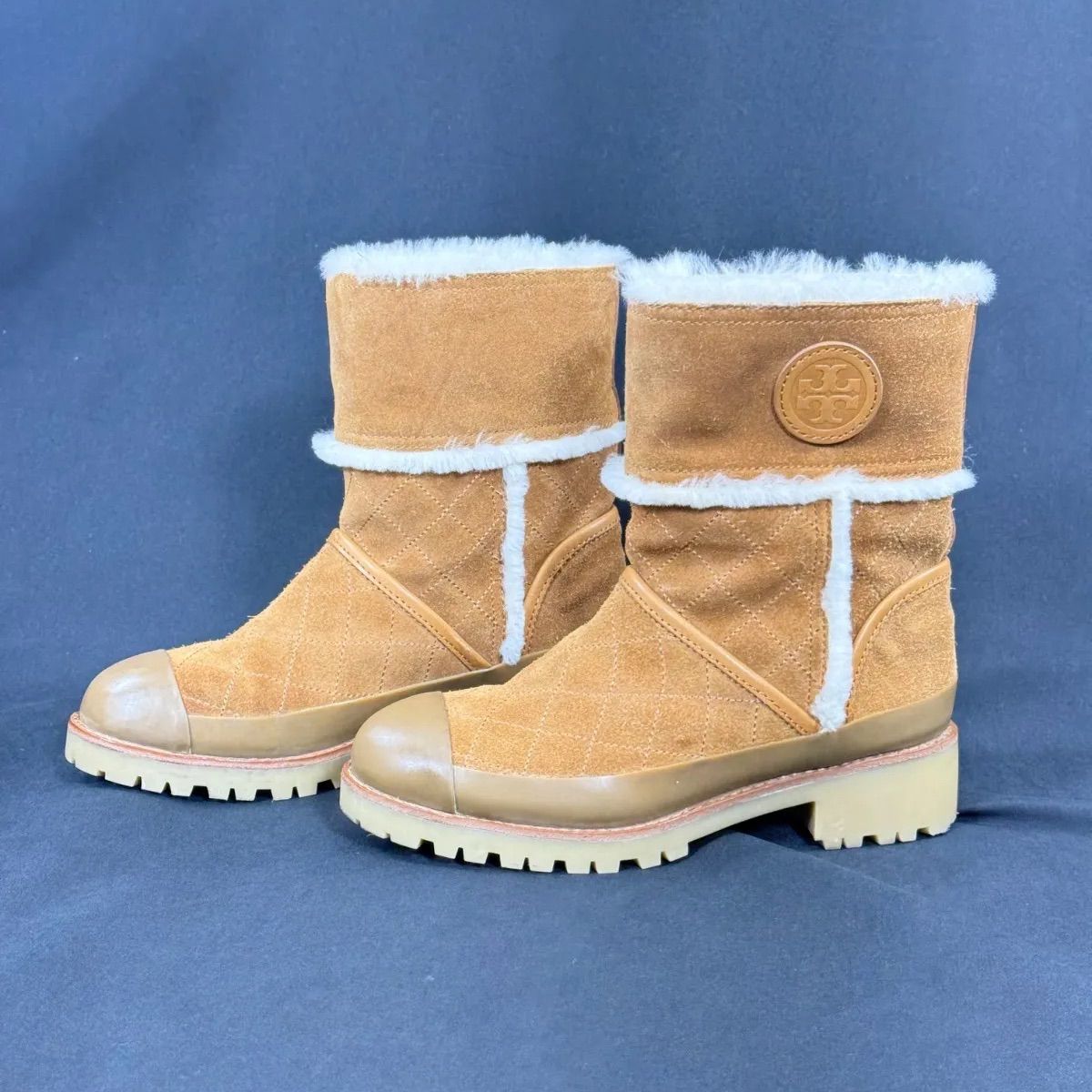 トリーバーチ TORY BURCH レディース 厚底 キルティングステッチ Tory