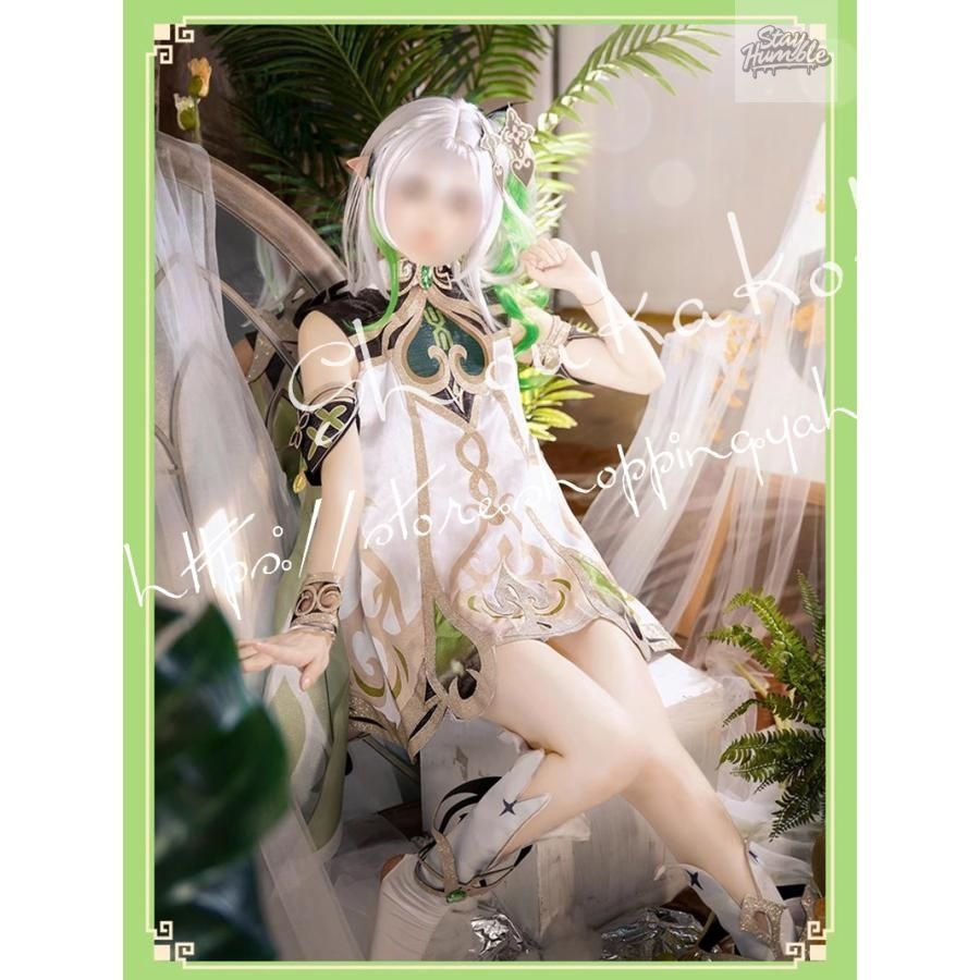 原神 げんしん 風 genshin ナヒーダ 子供 大人 Nahida コスプレ衣装 ウィッグcos靴 パーティーcosplay 変装仮装コスチューム 撮影 祭り 学
