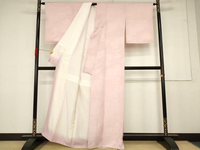 平和屋着物○上質な色無地 蘇芳香色 正絹 逸品 CAAW3933vf