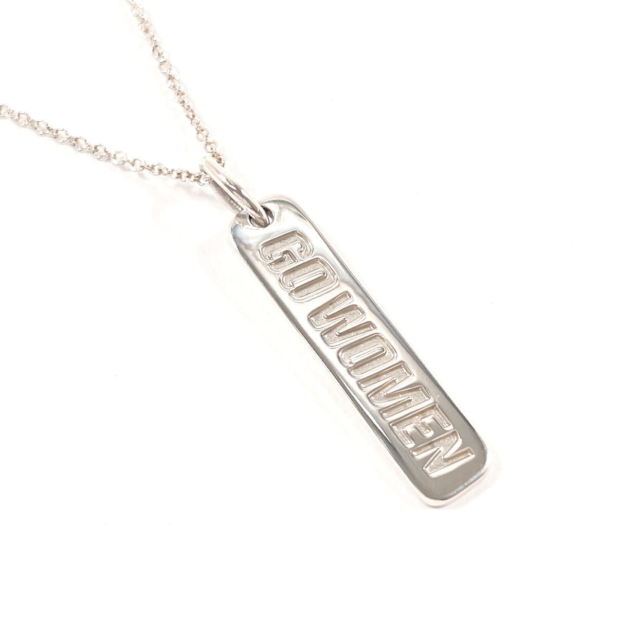 Tiffany & Co. GO WOMEN ネックレス 2012 ティファニー ネックレス GO WOMEN 2012 シルバー - メルカリ