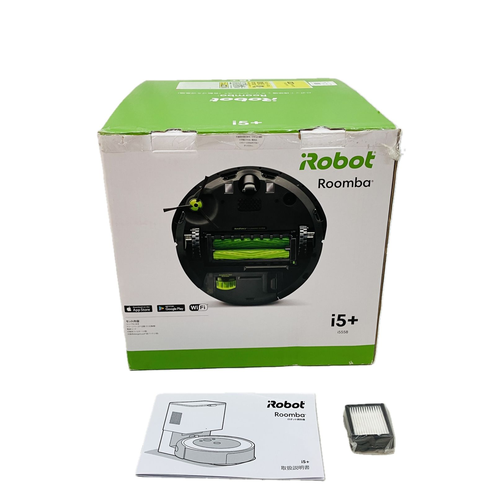iRobot Roomba i5 RVD-Y1 ADJ-N1 クリーンベース ロボット 掃除機 家電 ルンバ C10474865